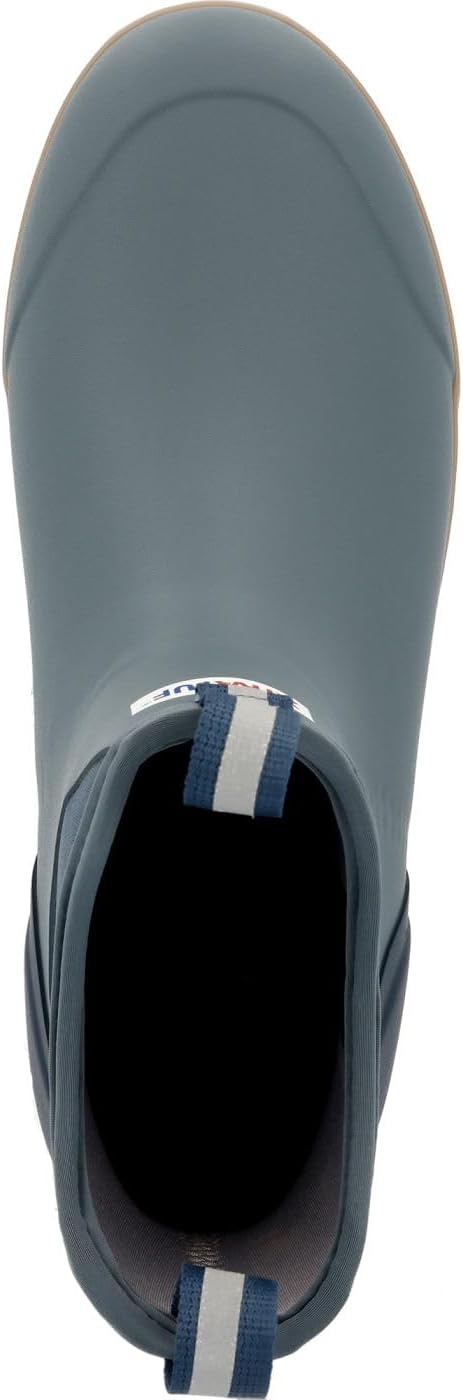 image:imageXtratuf 6 Mens Ankle Deck Boot Lightweight 100 Waterproof Rubber Footwear NonMarking SlipResistant Outsole MoistureWicking LinerStormy Blue