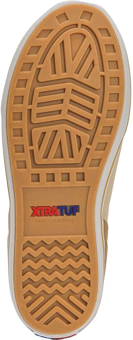 image:imageXtratuf 6 Mens Ankle Deck Boot Lightweight 100 Waterproof Rubber Footwear NonMarking SlipResistant Outsole MoistureWicking LinerTan