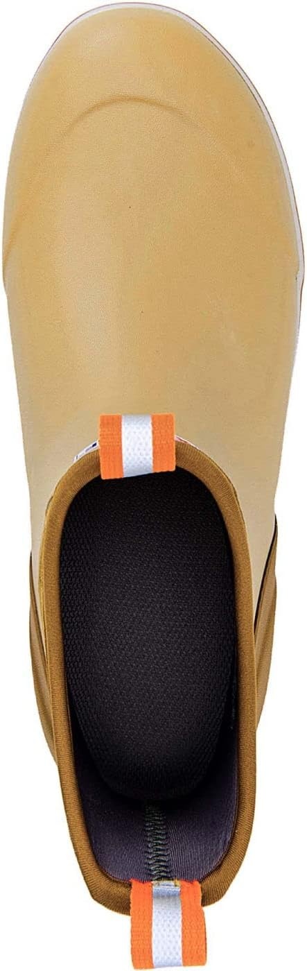 image:imageXtratuf 6 Mens Ankle Deck Boot Lightweight 100 Waterproof Rubber Footwear NonMarking SlipResistant Outsole MoistureWicking LinerTan
