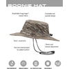 FROGG TOGGS Boonie Hat – Fishing hat Offers Waterproof, Breathable, Sun Protection(Mossy Oak Bottomland)