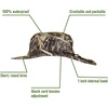 FROGG TOGGS Boonie Hat – Fishing hat Offers Waterproof, Breathable, Sun Protection(Realtree Max5)