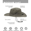 FROGG TOGGS Boonie Hat – Fishing hat Offers Waterproof, Breathable, Sun Protection(Stone)