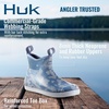 HUK mens Rogue Wave Shoe, High-performance Fishing & Deck Boot(Running Lakes – Titanium Blue)