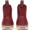 Xtratuf 6” Men’s Ankle Deck Boot – Lightweight, 100% Waterproof Rubber Footwear – Non-Marking, Slip-Resistant Outsole – Moisture-Wicking Liner(Rust Red)