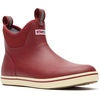 Xtratuf 6” Men’s Ankle Deck Boot – Lightweight, 100% Waterproof Rubber Footwear – Non-Marking, Slip-Resistant Outsole – Moisture-Wicking Liner(Rust Red)