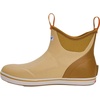 Xtratuf 6” Men’s Ankle Deck Boot – Lightweight, 100% Waterproof Rubber Footwear – Non-Marking, Slip-Resistant Outsole – Moisture-Wicking Liner(Tan)