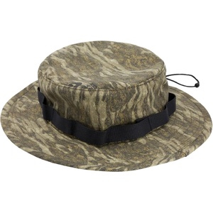 Drake Waterfowl DUK Boonie Hat – Lightly Structured Cotton Sun Protection Boonie Hat with Adjustable Drawstring, OSFM(Mossy Oak Bottomland)