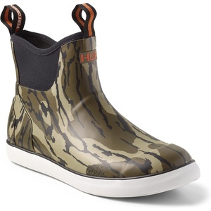 HUK mens Rogue Wave Shoe, High-performance Fishing & Deck Boot(Mossy Oak Bottomland)