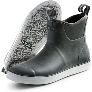 HUK mens Rogue Wave Shoe, High-performance Fishing & Deck Boot(Running Lakes – Volcanic Ash)