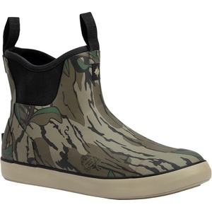 NOMAD Men’s Ba Boot, Rubber Ankle Hunting Boot(Mossy Oak Greenleaf)